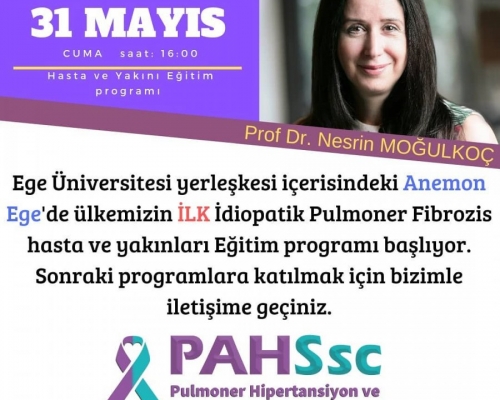 Türkiye'nin ilk IPF Hasta ve Yakını Bilgilendirme Toplantısı - 2019.05.31