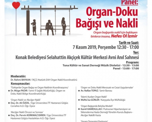 Nefes Ol İzmir - Organ, Doku Bağışı ve Nakli Paneli  2019.11.07
