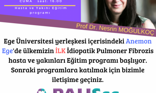 Türkiye'nin ilk IPF Hasta ve Yakını Eğitim Toplantısı 31 Mayısta - 2019.05.15