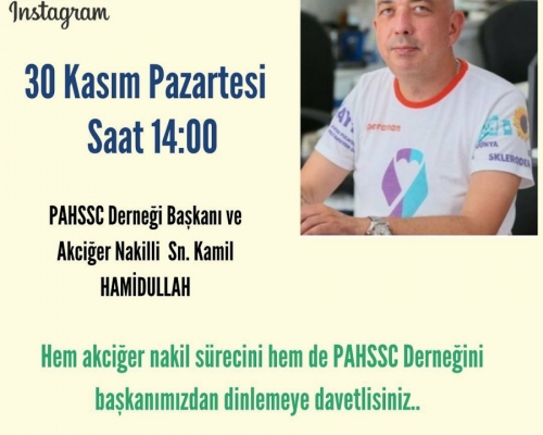 Hasta Hikayeleri - Kamil HAMİDULLAH ile Akciğer Nakliyle Yaşamak - 19 - 2020.11.30