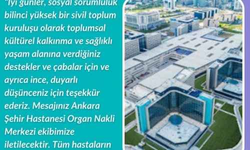 Ankara Şehir Hastanesinden 6 Ağustos tarihli jestimize gelen cevap - 2022.08.09