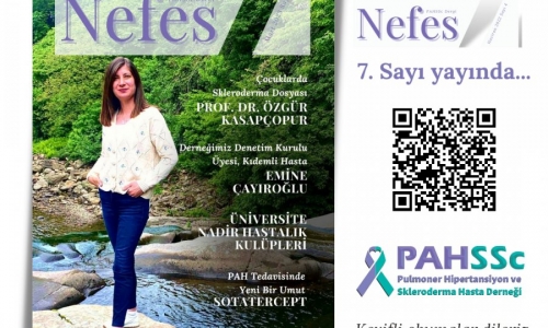 E-Dergimiz "NEFES" 'in 7. sayısı baharın ilk günü 21 Mart'ta okuyucularıyla buluştu - 2023.03.21