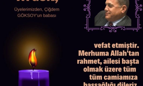 Sn. Ahmet AYGÜN, vefat etmiştir - 2023.01.02