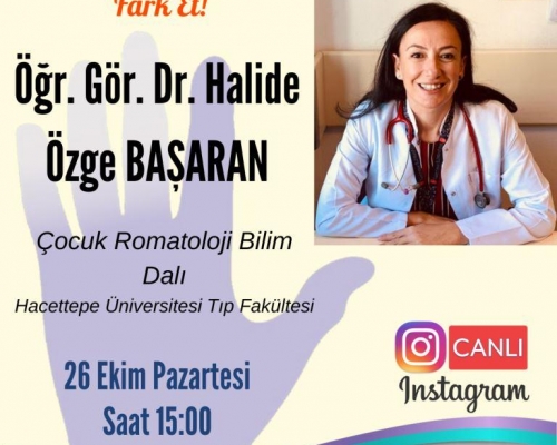 Dr. Halide Özge BAŞARAN ile Juvenil Skleroderma ve Hacettepe Üni. Tıp Fak. - 2020.10.26