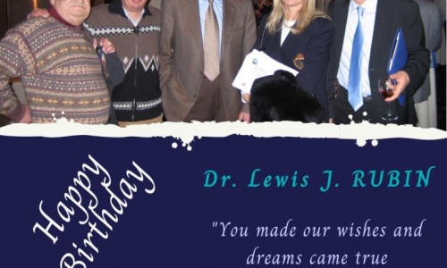 İyi ki varsınız Dr. Lewis J. RUBIN - 2020.08.05