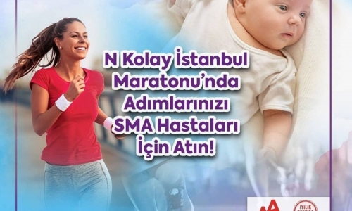 İstanbul Maratonunda SMA Hastalığı İle Mücadele Derneği'nin yanındayız - 2021.10.21