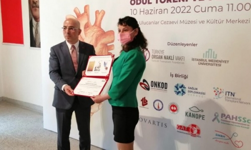 2. Uluslarası Organ Bağışı Karikatür Yarışması Ödül ve Sergisi Ankara'da 10 Haziran Günü Açıldı - 2022.06.10