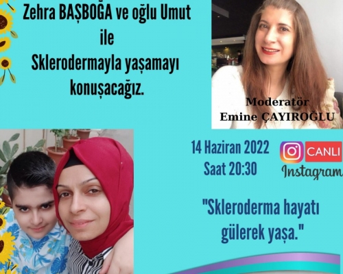 Hasta Hikayeleri - Zehra BAŞBOĞA ve oğlu Umut BAŞBOĞA ile Sklerodermayla Yaşamak - 63 - 2022.06.14