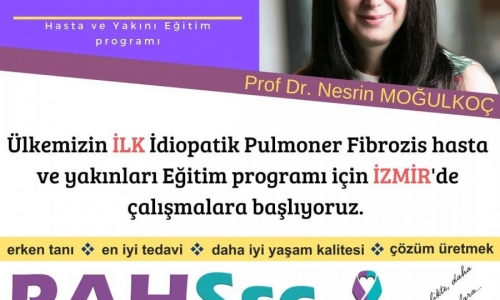 Türkiye'nin ilk İPF Hasta ve Yakını Bilgilendirme Programı Mayıs'ta Başlıyor - 2019.03.18