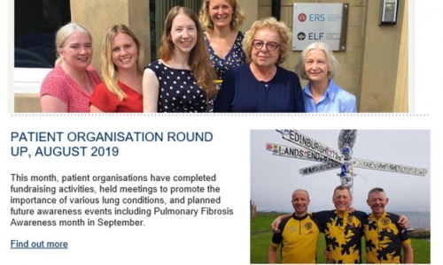 European Lung Foundation (ELF) 'ye 2019 Ağustos ayında haber olduk - 2019.08.06