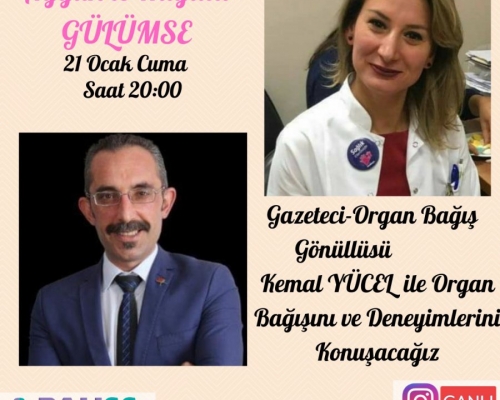 Aygün'le Hayata Gülümse -9- Gazeteci ve Organ Bağışı Gönüllüsü Kemal YÜCEL ile Organ Bağışı Deneyimleri Üzerine Söyleşi - 2021.01.21