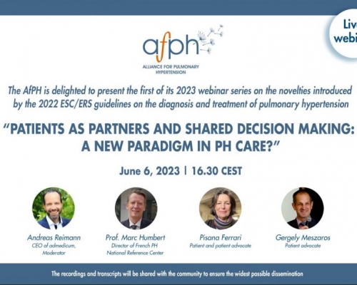 PH-KSP - "PH Yönetiminde Hastaların Ortak Olması ve Ortak Karar Verme: PH Bakımında Yeni Bir Paradigma mı?" 1/6 - 2023.06.06