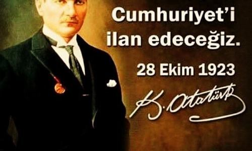 Cumhuriyet Bayramımız Kutlu Olsun - 2019.10.28
