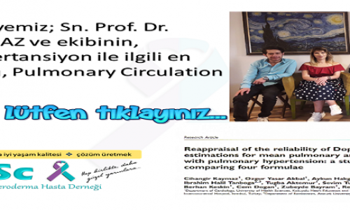 Prof. Dr. Cihangir KAYMAZ ve ekibinin Pulmonary Circulation yayınlanan makaleleri - 2018.10.16