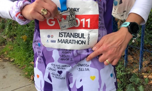 Bugün 43. İstanbul Maratonu'nda SMA Hastalığı ile Mücadele Derneği için koştuk - 2021.11.07
