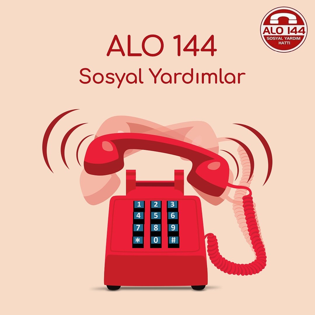 alo 144 sosyal yardim hatti