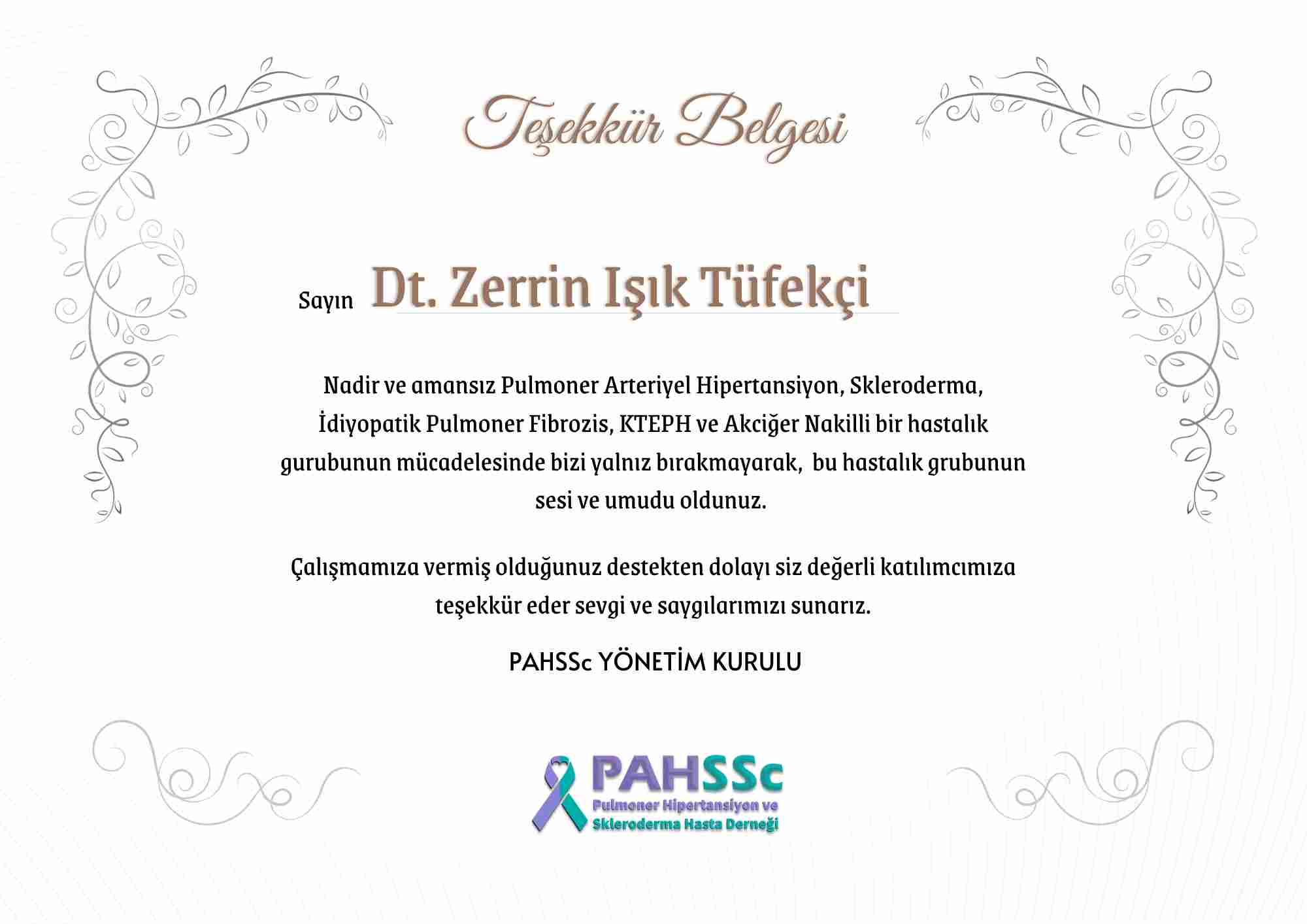 Dt. Zerrin Işık Tüfekçi