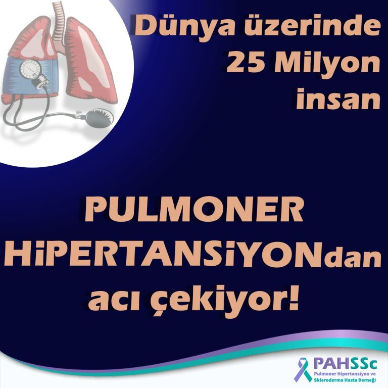 pulmoner arteriyel hipertansiyon)
